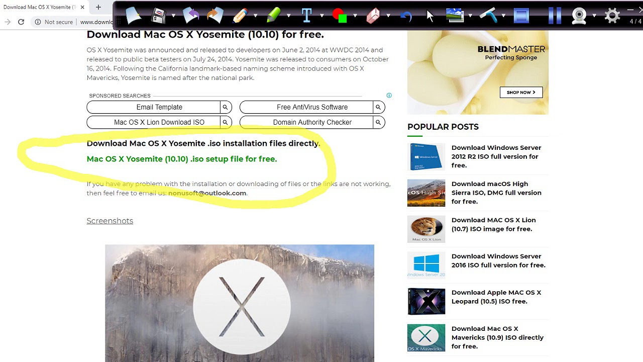 Mac X Yosemite Iso Download